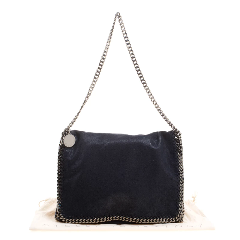 Deals ๐งจ Stella McCartney Dark Blue Faux Leather Flap Shoulder Bag For ๐ฉ Women ๐ 11 Deals ๐งจ Stella McCartney Dark Blue Faux Leather Flap Shoulder Bag For ๐ฉ Women ๐ - Image 9
