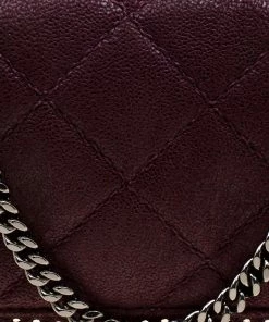 Best reviews of 😉 Stella McCartney Burgundy Faux Leather Falabella Crossbody Bag For 👩 Women ⭐ -Stella McCartney Shop luxury women stella mccartney used handbags p123531 005