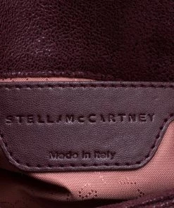 Best reviews of 😉 Stella McCartney Burgundy Faux Leather Falabella Crossbody Bag For 👩 Women ⭐ -Stella McCartney Shop luxury women stella mccartney used handbags p123531 008