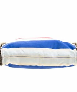 Top 10 👍 Stella McCartney Multicolor Striped Canvas Small Falabella Tote For 👩 Women 🎁 -Stella McCartney Shop luxury women stella mccartney used handbags p125712 0006