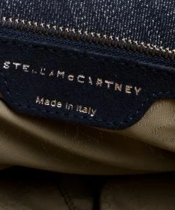 Outlet 👏 Stella McCartney Black Denim Falabella Shopper Tote For 👩 Women ❤️ -Stella McCartney Shop luxury women stella mccartney used handbags p126522 008