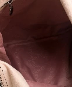 Budget 🛒 Stella McCartney Powder Pink Faux Leather Falabella Tote For 👩 Women 🔥 -Stella McCartney Shop luxury women stella mccartney used handbags p128813 0008