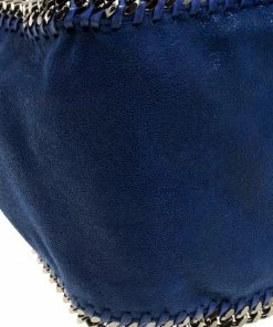 Promo 🤩 Stella McCartney Blue Faux Leather Falabella Hobo For 👩 Women 🎉 -Stella McCartney Shop luxury women stella mccartney used handbags p132988 0010