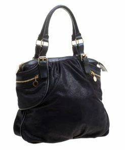 Brand new 😉 Stella McCartney Dark Blue Faux Suede Tote For 👩 Women 🎁 -Stella McCartney Shop luxury women stella mccartney used handbags p137863 003