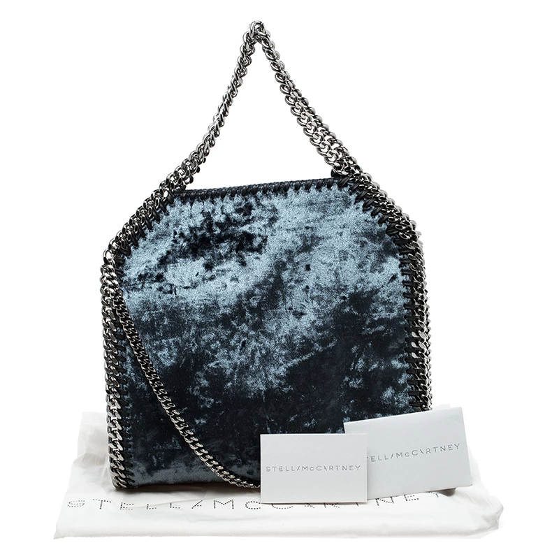 Best reviews of 🔥 Stella McCartney Blue Velvet Mini Falabella Tote For 👩 Women ⭐ 11 Best reviews of 🔥 Stella McCartney Blue Velvet Mini Falabella Tote For 👩 Women ⭐ - Image 9
