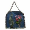 Deals ✔️ Stella McCartney Blue Denim Embroidered Mini Falabella Tote For 👩 Women 🌟