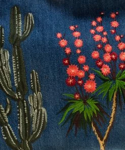 Deals ✔️ Stella McCartney Blue Denim Embroidered Mini Falabella Tote For 👩 Women 🌟 -Stella McCartney Shop luxury women stella mccartney used handbags p139410 0006