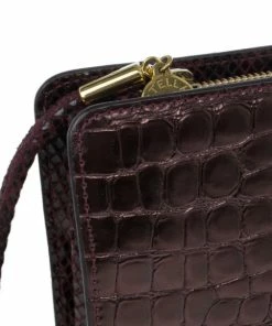 Best reviews of 😍 Stella McCartney Red Faux Leather Patchwork Oversized Waverley Clutch For 👩 Women 🎉 -Stella McCartney Shop luxury women stella mccartney used handbags p14144 006