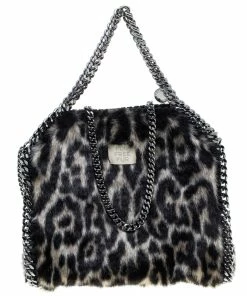 Top 10 🤩 Stella McCartney Beige Faux Fur Mini Falabella Tote For 👩 Women 🤩