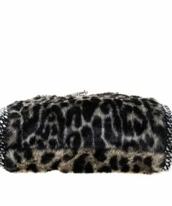 Top 10 🤩 Stella McCartney Beige Faux Fur Mini Falabella Tote For 👩 Women 🤩 -Stella McCartney Shop luxury women stella mccartney used handbags p143809 0006