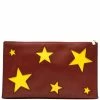 Discount 🧨 Stella McCartney Two Tone Leather Cavendish Stars Clutch For 👩 Women 🥰 -Stella McCartney Shop luxury women stella mccartney used handbags p148116 001