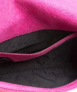 Cheapest 😉 Stella McCartney Pink Faux Leather Embellished Falabella Crossbody Bag For 👩 Women 😉 -Stella McCartney Shop luxury women stella mccartney used handbags p150135 0007