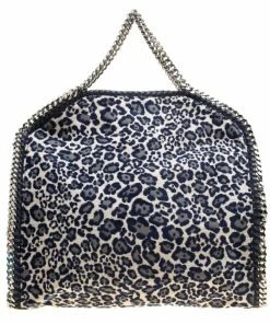 Top 10 ✨ Stella McCartney Multicolor Animal Embroidered Canvas Small Falabella Tote For 👩 Women 🛒 -Stella McCartney Shop luxury women stella mccartney used handbags p151504 0004