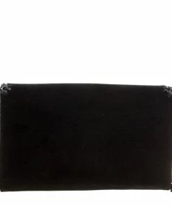 Top 10 💯 Stella McCartney Black Velvet Falabella Shoulder Bag For 👩 Women 🤩 -Stella McCartney Shop luxury women stella mccartney used handbags p156715 0004
