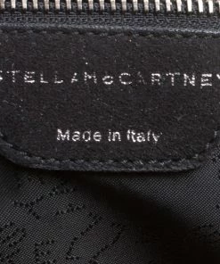 Promo 🛒 Stella McCartney Black Sequins And Velvet Small Falabella Tote For 👩 Women ⭐ -Stella McCartney Shop luxury women stella mccartney used handbags p159175 0009
