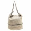 Flash Sale ❤️ Stella McCartney Beige Woven Fabric Bucket Tote For 👩 Women 🎁 -Stella McCartney Shop luxury women stella mccartney used handbags p165878 010