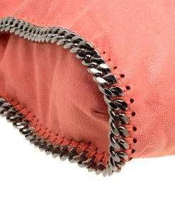 Wholesale 😍 Stella McCartney Coral Faux Leather Small Falabella Tote For 👩 Women 🔔 -Stella McCartney Shop luxury women stella mccartney used handbags p168077 005