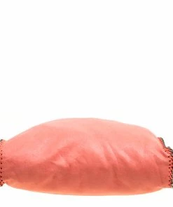 Wholesale 😍 Stella McCartney Coral Faux Leather Small Falabella Tote For 👩 Women 🔔 -Stella McCartney Shop luxury women stella mccartney used handbags p168077 006
