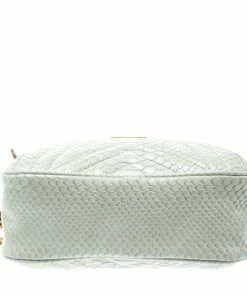 Cheap 👍 Stella McCartney Off White Faux Python Star Crossbody Bag For 👩 Women 💯 -Stella McCartney Shop luxury women stella mccartney used handbags p180984 005