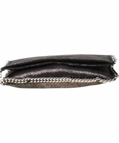 Discount 💯 Stella McCartney Black Falabella Clutch For 👩 Women 🤩 -Stella McCartney Shop luxury women stella mccartney used handbags p184906 010