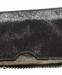 Discount 💯 Stella McCartney Black Falabella Clutch For 👩 Women 🤩 -Stella McCartney Shop luxury women stella mccartney used handbags p184906 1555742726 012