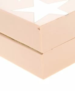 Outlet 🤩 Stella McCartney Blush Pink Plexiglass Stars Clutch For 👩 Women 👍 -Stella McCartney Shop luxury women stella mccartney used handbags p185868 009