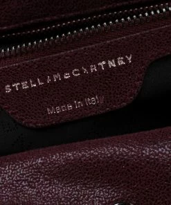 Wholesale โค๏ธ Stella McCartney Burgundy Faux-Python And Crocodile Embossed Leather Falabella Tote Bag For ๐ฉ Women ๐ 20 Wholesale โค๏ธ Stella McCartney Burgundy Faux-Python And Crocodile Embossed Leather Falabella Tote Bag For ๐ฉ Women ๐ -Stella McCartney Shop luxury women stella mccartney used handbags p186869 002