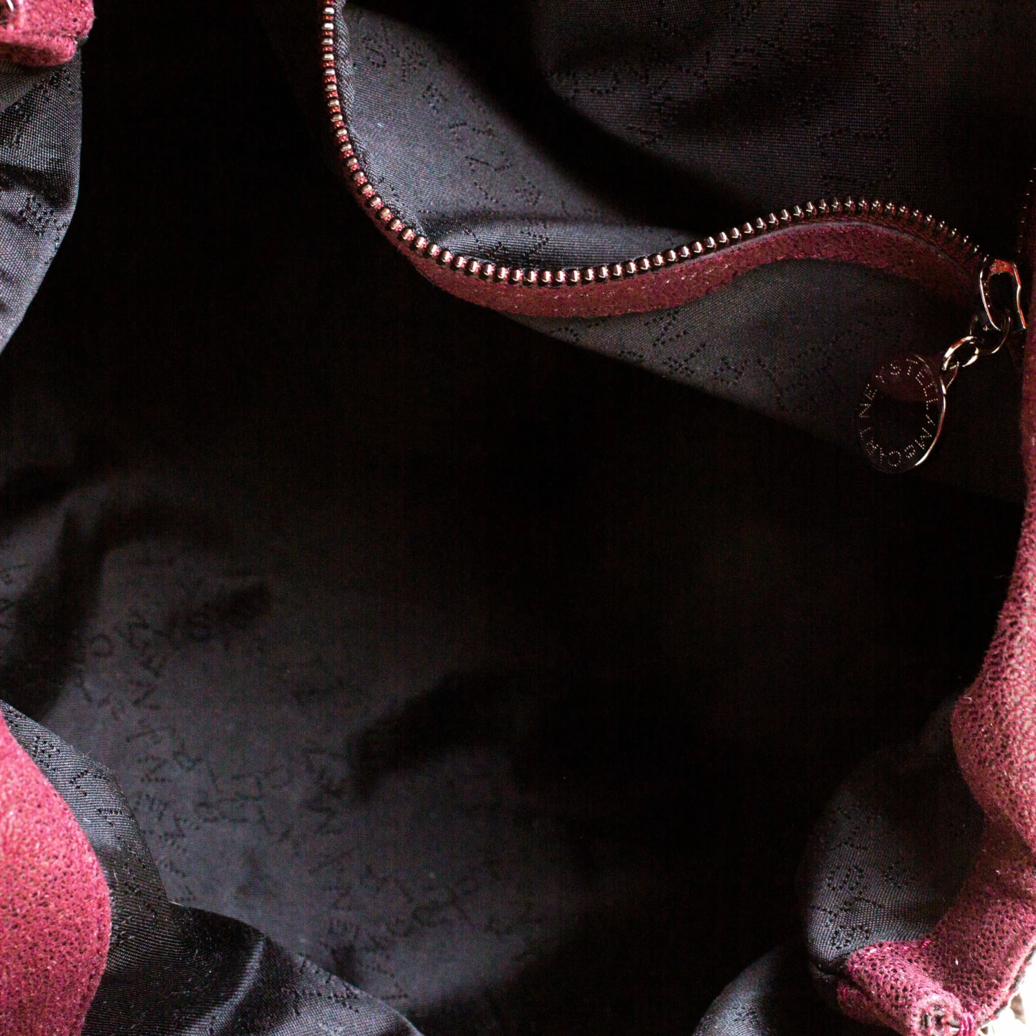 Wholesale โค๏ธ Stella McCartney Burgundy Faux-Python And Crocodile Embossed Leather Falabella Tote Bag For ๐ฉ Women ๐ 9 Wholesale โค๏ธ Stella McCartney Burgundy Faux-Python And Crocodile Embossed Leather Falabella Tote Bag For ๐ฉ Women ๐ - Image 7