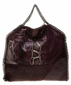 Wholesale โค๏ธ Stella McCartney Burgundy Faux-Python And Crocodile Embossed Leather Falabella Tote Bag For ๐ฉ Women ๐ 16 Wholesale โค๏ธ Stella McCartney Burgundy Faux-Python And Crocodile Embossed Leather Falabella Tote Bag For ๐ฉ Women ๐ -Stella McCartney Shop luxury women stella mccartney used handbags p186869 005 scaled