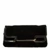 Discount ✨ Stella McCartney Black Velvet Metal Clutch For 👩 Women 🎉 -Stella McCartney Shop luxury women stella mccartney used handbags p194414 009