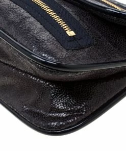 Top 10 ❤️ Stella McCartney Navy Blue Faux Leather Double Zip Clutch For 👩 Women ⭐ -Stella McCartney Shop luxury women stella mccartney used handbags p196975 005