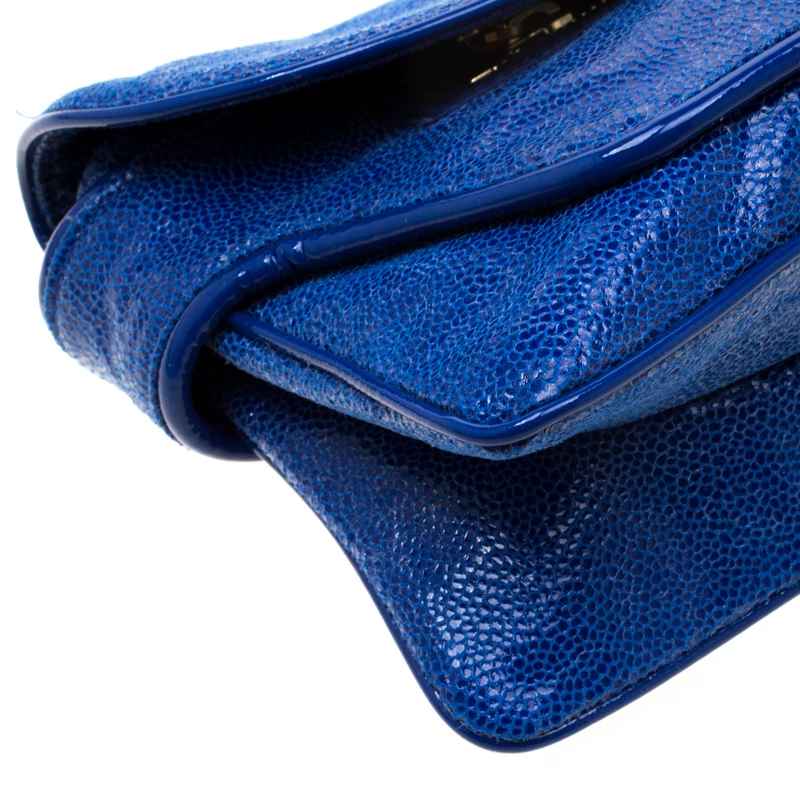 Buy ๐ Stella McCartney Blue Faux Leather Appaloosa Clutch For ๐ฉ Women ๐ฅฐ 13 Buy ๐ Stella McCartney Blue Faux Leather Appaloosa Clutch For ๐ฉ Women ๐ฅฐ - Image 11