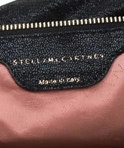 Discount ✨ Stella McCartney Black Faux Leather Medium Falabella Fold Over Tote For 👩 Women 💯 -Stella McCartney Shop luxury women stella mccartney used handbags p206386 003