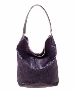 Deals 😍 Stella McCartney Purple Faux Python Bailey Boo Hobo For 👩 Women 😍