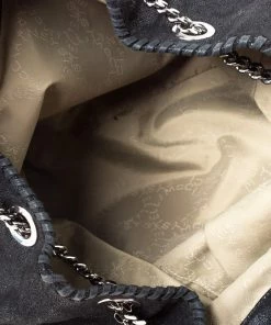 Flash Sale 🔔 Stella McCartney Black Faux Leather Bucket Bag For 👩 Women ✔️ -Stella McCartney Shop luxury women stella mccartney used handbags p216636 005