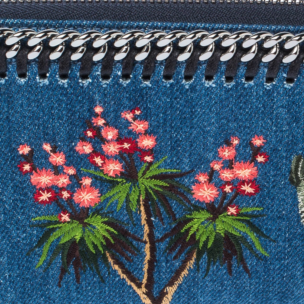 Cheapest ๐ Stella McCartney Blue Denim Falabella Zip Around Wallet For ๐ฉ Women ๐ 7 Cheapest ๐ Stella McCartney Blue Denim Falabella Zip Around Wallet For ๐ฉ Women ๐ - Image 5