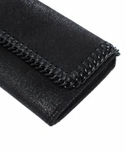 Promo 🥰 Stella McCartney Black Faux Leather Falabella Continental Wallet For 👩 Women 👏 -Stella McCartney Shop luxury women stella mccartney used handbags p221454 004 scaled