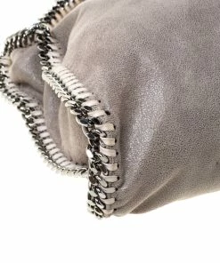 New 🎉 Stella McCartney Grey Faux Leather Falabella Chain Tote For 👩 Women 🥰 -Stella McCartney Shop luxury women stella mccartney used handbags p225224 006