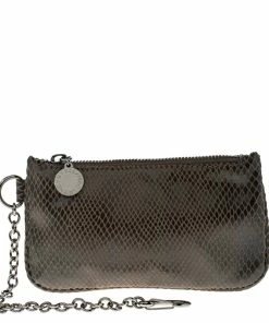 Wholesale 🌟 Stella McCartney Metallic Python Faux Leather Large Falabella Tote For 👩 Women 🎁 -Stella McCartney Shop luxury women stella mccartney used handbags p227258 003