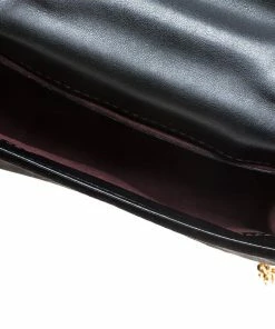 Flash Sale ❤️ Stella McCartney Black Velvet Volcano Embroidered Mini Falabella Shoulder Bag For 👩 Women 😍 -Stella McCartney Shop luxury women stella mccartney used handbags p235954 010