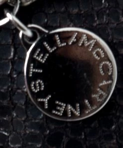 Top 10 🤩 Stella McCartney Black Python Faux Leather Falabella Flap Bag For 👩 Women ✨ -Stella McCartney Shop luxury women stella mccartney used handbags p237697 008