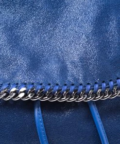Brand new 🥰 Stella McCartney Blue Faux Leather Falabella Shaggy 🎒 Backpack For 👩 Women 😍 -Stella McCartney Shop luxury women stella mccartney used handbags p238058 007