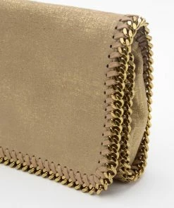 Flash Sale 🎉 Stella McCartney Gold Falabella Shaggy Deer Crossbody Bag For 👩 Women 🔥 -Stella McCartney Shop luxury women stella mccartney used handbags p23897 008