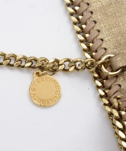 Flash Sale 🎉 Stella McCartney Gold Falabella Shaggy Deer Crossbody Bag For 👩 Women 🔥 -Stella McCartney Shop luxury women stella mccartney used handbags p23897 010