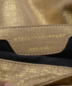 Flash Sale 🎉 Stella McCartney Gold Falabella Shaggy Deer Crossbody Bag For 👩 Women 🔥 -Stella McCartney Shop luxury women stella mccartney used handbags p23897 012