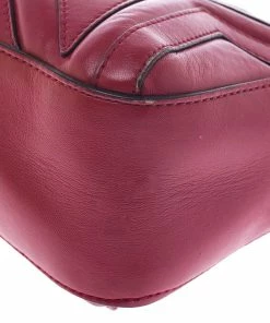 Wholesale ✔️ Stella McCartney Red Leather Stella Star Crossbody Bag For 👩 Women 👏 -Stella McCartney Shop luxury women stella mccartney used handbags p243003 001