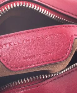 Wholesale ✔️ Stella McCartney Red Leather Stella Star Crossbody Bag For 👩 Women 👏 -Stella McCartney Shop luxury women stella mccartney used handbags p243003 005