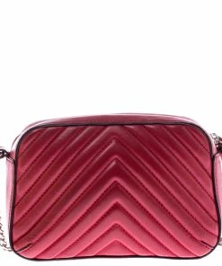 Wholesale ✔️ Stella McCartney Red Leather Stella Star Crossbody Bag For 👩 Women 👏 -Stella McCartney Shop luxury women stella mccartney used handbags p243003 008