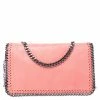 Brand new 👏 Stella McCartney Coral Faux Leather Falabella Flap Shoulder Bag For 👩 Women 🧨 -Stella McCartney Shop luxury women stella mccartney used handbags p246629 013