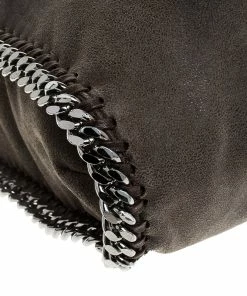 Brand new 🔔 Stella McCartney Brown Faux Leather Small Falabella Tote For 👩 Women 😉 -Stella McCartney Shop luxury women stella mccartney used handbags p246749 006